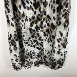 Equipment Femme Women's Silk Crepe Leopard Collared Shirt Sz XS Animal Print Photo 2