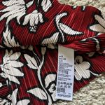 Topshop  Red and White Floral Tank Top Size 4/S Photo 5