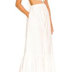 Jonathan simkhai Kennedi Maxi Dress in White Photo 1