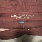 American Eagle  Outfitters Brown Jean Shorts Distressed Cut-Off Photo 2