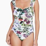 MiracleSuit Magicsuit Modern Romance Natalie One Piece Swimsuit White Size 14 Photo 0