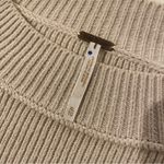 Free People  Easy Street Cropped Striped Pullover Oversized Sweater | Size XL Photo 12