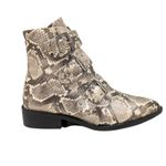 Steven By Steve Madden Steven New York Harmon Snakeskin Design Booties EUC $150 Size 8.5 S3151 Photo 2