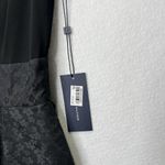 Tommy Hilfiger Essential Fit & Flare Dress Black size 4 Sleeveless Tank Floral Photo 6