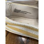 Mad love  Shoes Womens 7 Lilliana Slip On Canvas Yellow Striped Target NWT Photo 2