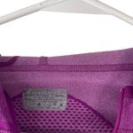 Athleta  Women's Size Medium Purple Half Zip‎ Hooded Activewear Sweater Photo 6