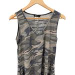 Hemish USA‎ Camo Sleeveless Tank Dress Small Travel Casual Knit Soft Stretch Photo 1