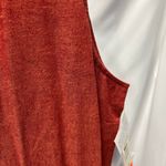 Vintage Koret Women 16W Linen Blend Maxi Dress Outfit Set Embroidered New Orange Photo 1