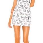 superdown Jewel Diamond Mini Dress White Silver Photo 0