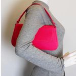 BP Hot Pink Faux Leather Nordstrom Shoulder Bag Purse Barbie Pink Hand Bag Photo 1