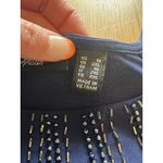 Susan Graver  Artisan Womens Size US 1X Beaded Tunic Shirt Ruffle Shoulders City‎ Photo 5