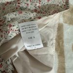 Miss Lola NWT | Floral Corset Top Smocked Beige Floral | Women's S Photo 5