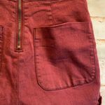 Cooperative Maroon high waisted shorts zip back 0 Photo 5