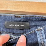 Ann Taylor  The Skinny Modern Fit Mid Rise Jeans Womens 8 Blue Denim Casual Zip Photo 3