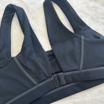 Aerie NWT Offline by Black with Gray Stitching Goals Padded Sports Bra - Size: M Photo 5