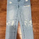 PacSun Eco Light Blue Distressed Mom Jeans Photo 0