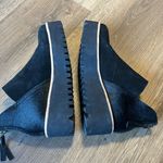 Anthropologie ALL BLACK Flatform Tread Shootie Women's Boots shoes slip on wedge size 8 Photo 8