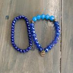 Erimish 2 Blue Stretch Bracelets Photo 0