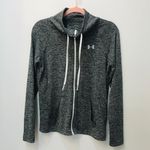 Under Armour Gray TECH FULL ZIP TWIST jacket size small Photo 1