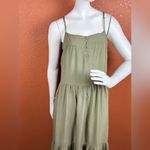 Z Supply  Light Green Maxi Dress Size Medium.   E11 Photo 6