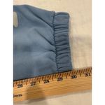 Madhappy  High Rise Graphic Print Cotton Terry Jogger Pants Blue Women's Small Photo 11