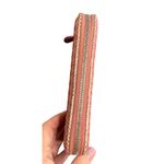 Bottega Veneta  Floral Embroidered Intrecciato Leather Zip Around Wallet in Pink Photo 6