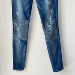 True Religion  Halle Mid Rise Super Skinny Jeans Photo 6