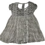 Free People Dress Womens Small Sundown Boho Printed Short Sleeve Mini Photo 4