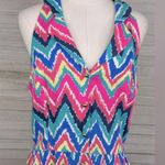 Lilly Pulitzer Sherlynn Sleeveless Collared Mini Dress "Hearts A Flutter"-10 Photo 1