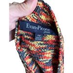Evan Picone  multicolor sweater button cardigan size PM petite medium Photo 4