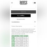 Royce  Brand Women's Oversized Comfy Cord Knit Pullover Top ‎ Size Small Photo 8