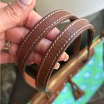 Dooney & Bourke AS NEW🔥AUTHENTIC  Leather/signature canvas zip top Shoulder Photo 13