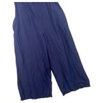 Tommy Bahama Jumpsuit Womens Small Blue Linen Tie Shoulder Coastal Cottage Boho Photo 5