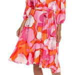 Trina Turk  Marilla Silk-blend Dress In Multi Photo 0