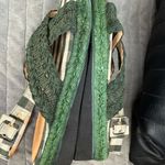 Castaner  Made In Spain Green Slingback Sandal  Espadrille Size Euro 37 NWOT Photo 4