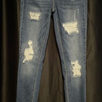 Indigo Rein Distressed Jeans Photo 0