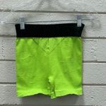 Free People Movement Seamless Neon Green Shorts size XS/S Photo 5