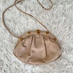 Susan Gail Vintage Cream/Tan Snakeskin Crossbody Purse Photo 5