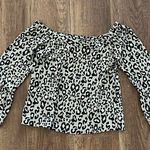 CARAMELA Off the Shoulder Leopard Top Photo 0