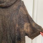 EUC | Yarn Art women’s thin lightweight acrylic‎ knit cowl neck sweater medium Brown Photo 2