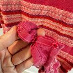 Free People NWT Intimately Free Winter Warmer Bodysuit Pink Fair Isle Medium Photo 3