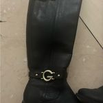 G by Guess Guess Elegant Black Leather Boots Photo 1