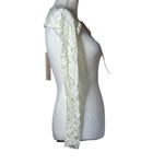 Zemeta Secret Dare Shrug in Ivory Small New Womens Bolero Crop Cardigan White Photo 5