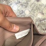 Bottega Veneta  Mauve Woven Wallet 100% Authentic Photo 10
