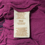 Free People  Jumpsuit Small S Magenta Purple Smocked Wide Leg Boho Gypsy Festival Photo 7