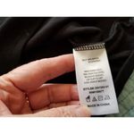 One One Six Women’s Black Lightweight Knit Dress Smocked Neckline & Cuffs Size M Size M Photo 10