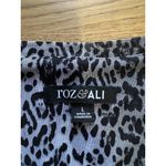 Roz & Ali Animal Print Women Blouse Size Large Lined Lightweight Business Casual Photo 2