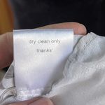 Rachel Comey Women's White And Black 100% Silk Floral Print Blouse Size 8 Photo 11