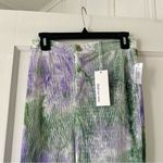 Find Me Now Purple Green Grey Tie Dye Pull On Wide Leg Pants NWT Size L Photo 6