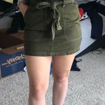 Free People Green Tie Skirt Photo 1